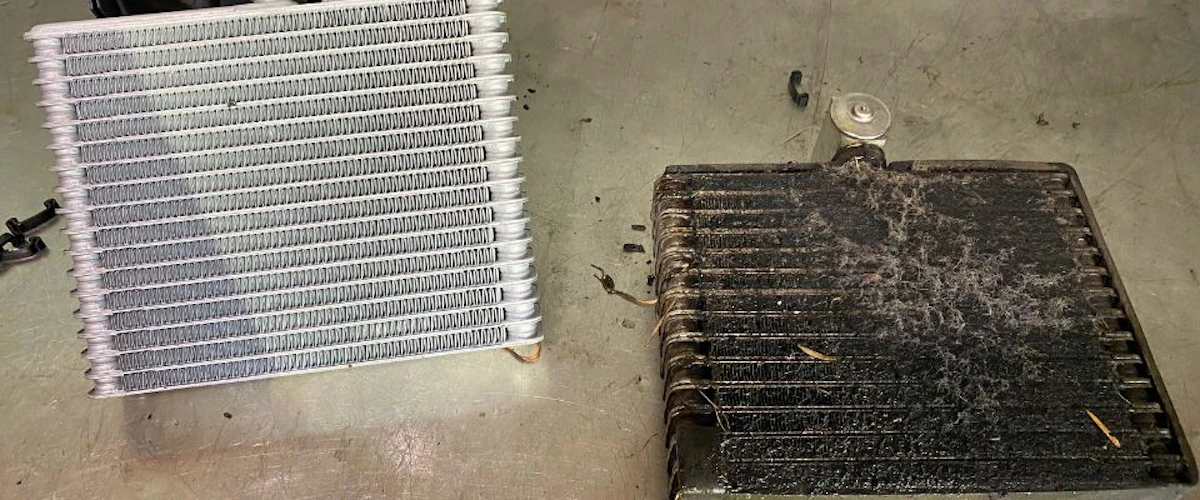 Thumbnail for Blocked Air Conditioning Evaporator Causing Poor Cooling Performance